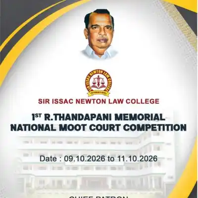 R. Thandapani Memorial National Moot Competition 2026