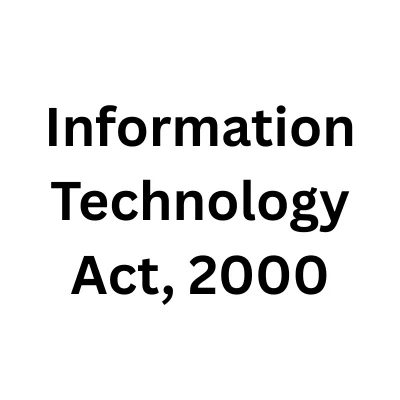 Information Technology Act, 2000 – Bare Act PDF Download